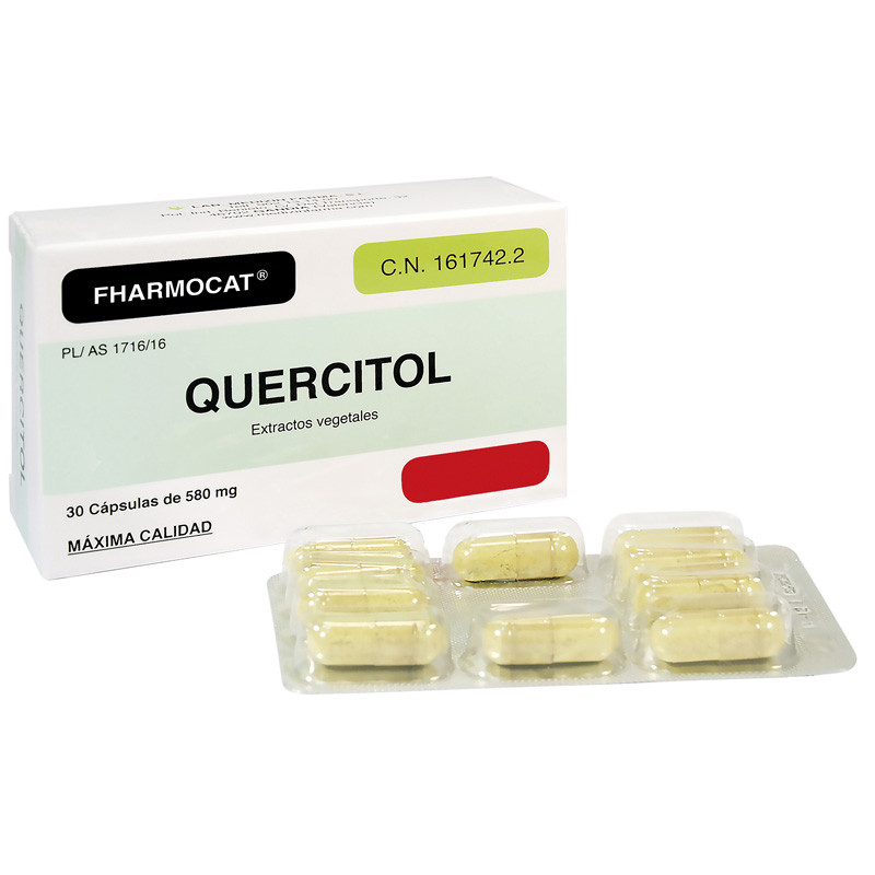 QUERCITOL 30 CAPS FHARMOCAT