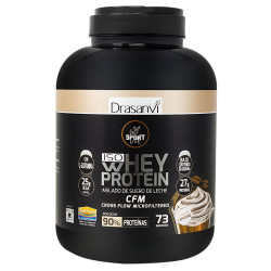 WHEY PROTEIN AISLADO CAPUCHINO 2,2KG DRASANVI SPORT LIVE