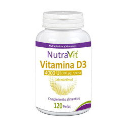 VITAMINA D3 120 PERLAS NUTRAVIT