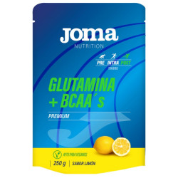 GLUTAMINA + BCAA´S  SABOR LIMÓN 250GR JOMA NUTRITION