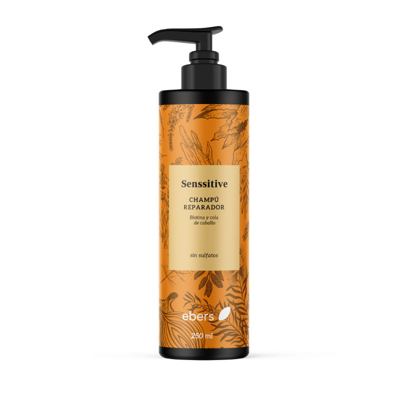 CHAMPÚ COLA DE CABALLO+BIOTINA 250 ML EBERS