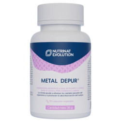 METAL DEPUR 60 CÁPSULAS VEGETALES NUTRINAT EVOLUTION