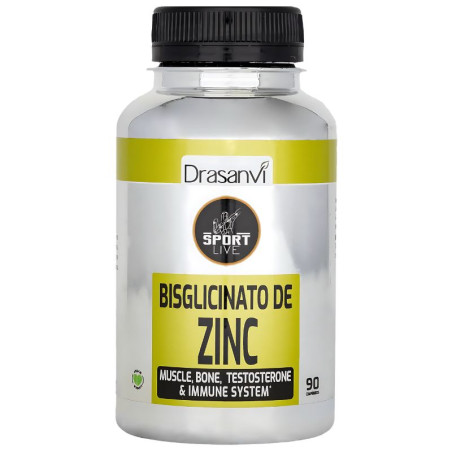 BISGLICINATO DE ZINC 90 COMPRIMIDOS DRASANVI SPORT LIVE