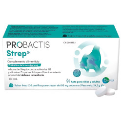 PROBACTIS STREP 30 PASTILLAS BIOTICAL HEALTH