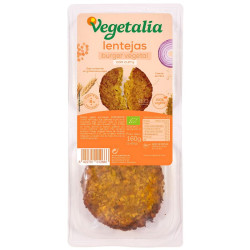 VEGEBURGUER LENTEJAS Y CURRY BIO 160GR VEGETALIA