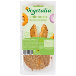 VEGEBURGUER SEITÁN Y CALABAZA BIO (4 UNIDADES) 320GR VEGETALIA