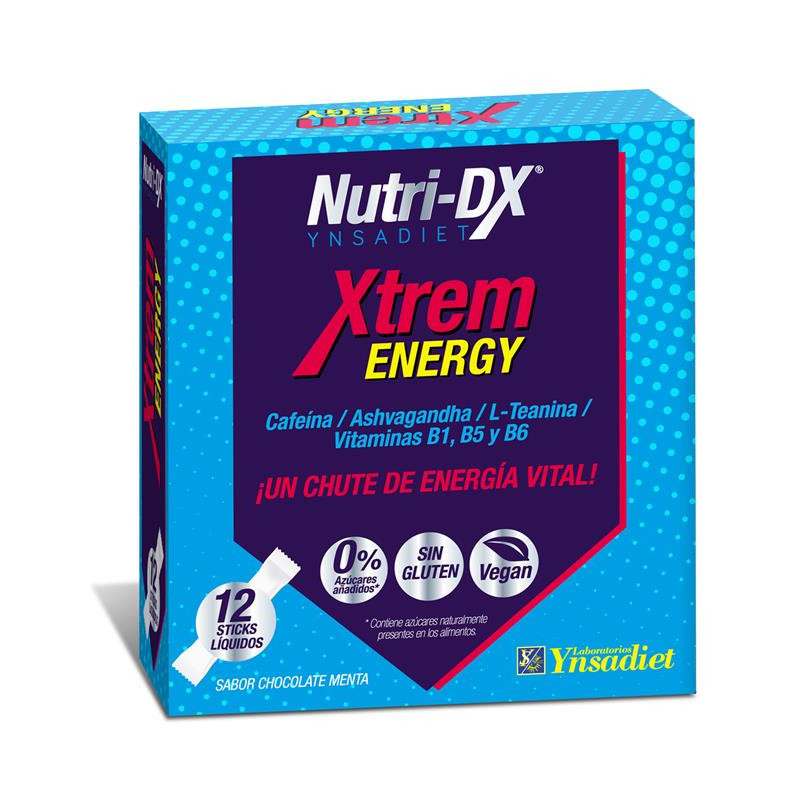 XTREM ENERGY CAJA DE 12 STICKS YNSADIET