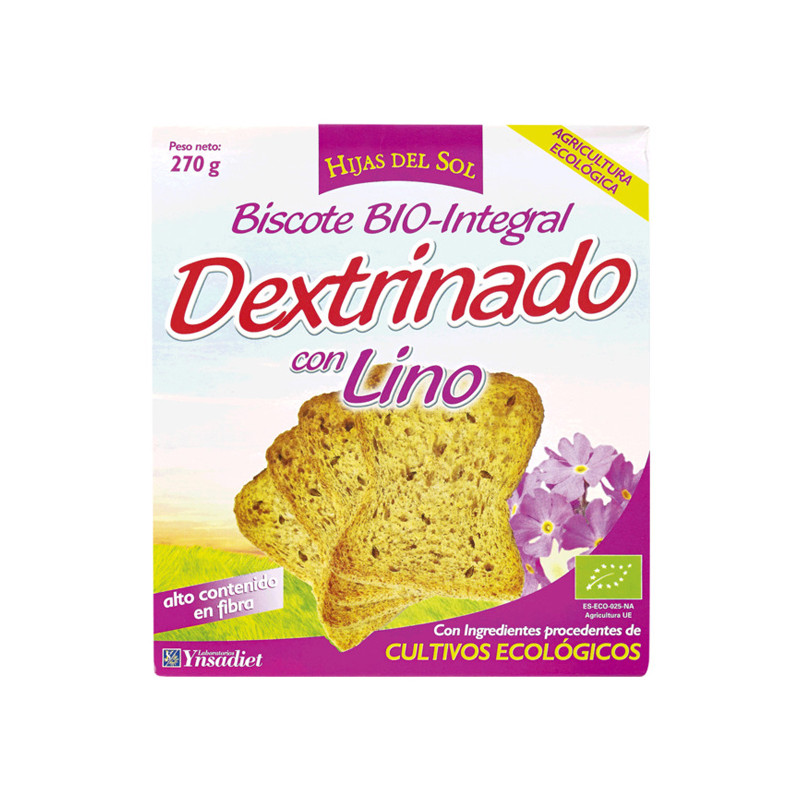 PAN DEXTRINADO LINO BIO 270Gr. HIJAS DEL SOL