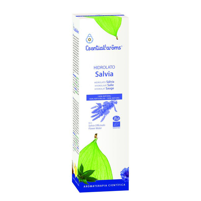 HIDROLATO DE SALVIA BIO 100Ml. ESENTIAL AROMS