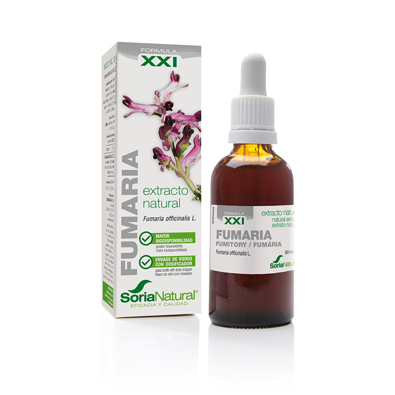 EXTRACTO DE FUMARIA FORMULA XXI 50Ml. SORIA NATURAL