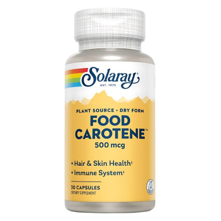 FOOD CAROTENE  500 MCG. - 30 PERLAS SOLARAY