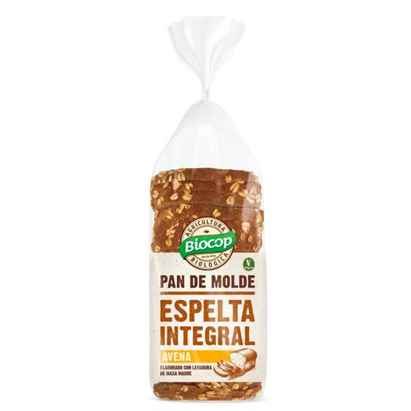 PAN MOLDE DE ESPELTA Y AVENA 400Gr. BIOCOP