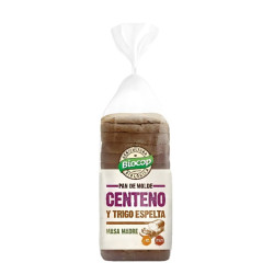 PAN DE MOLDE CENTENO Y ESPELTA 400Gr BIOCOP