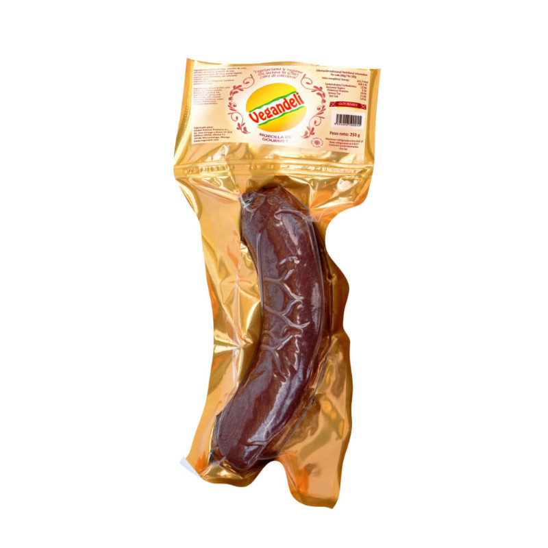 MORCILLA GOURMET 250Gr VEGANDELI