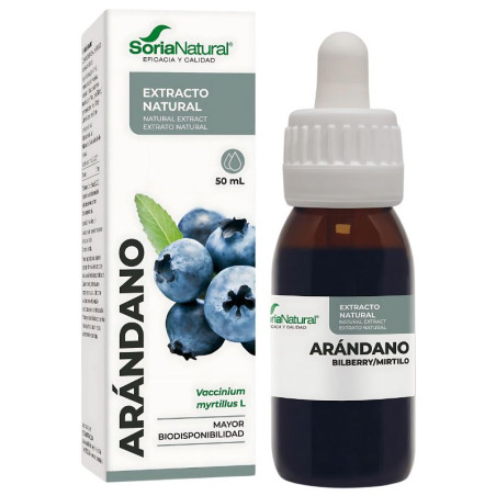 EXTRACTO DE ARANDANO FORMULA XXI 50Ml. SORIA NATURAL