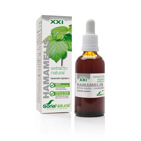 EXTRACTO DE HAMAMELIS FORMULA XXI 50Ml. SORIA NATURAL