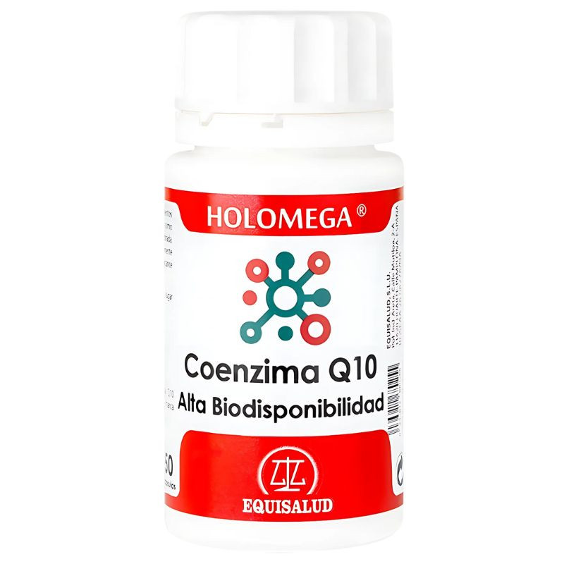 HOLOMEGA COQ10 ALTA BIODISPONIBILIDAD 50 CÁPSULAS EQUISALUD