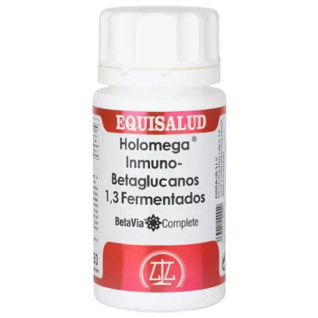 HOLOMEGA INMUNO-BETAGLUCANOS FERMENTADOS 50 CÁPSULAS EQUISALUD