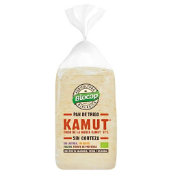 PAN DE MOLDE KAMUT SIN CORTEZA 300G BIOCOP