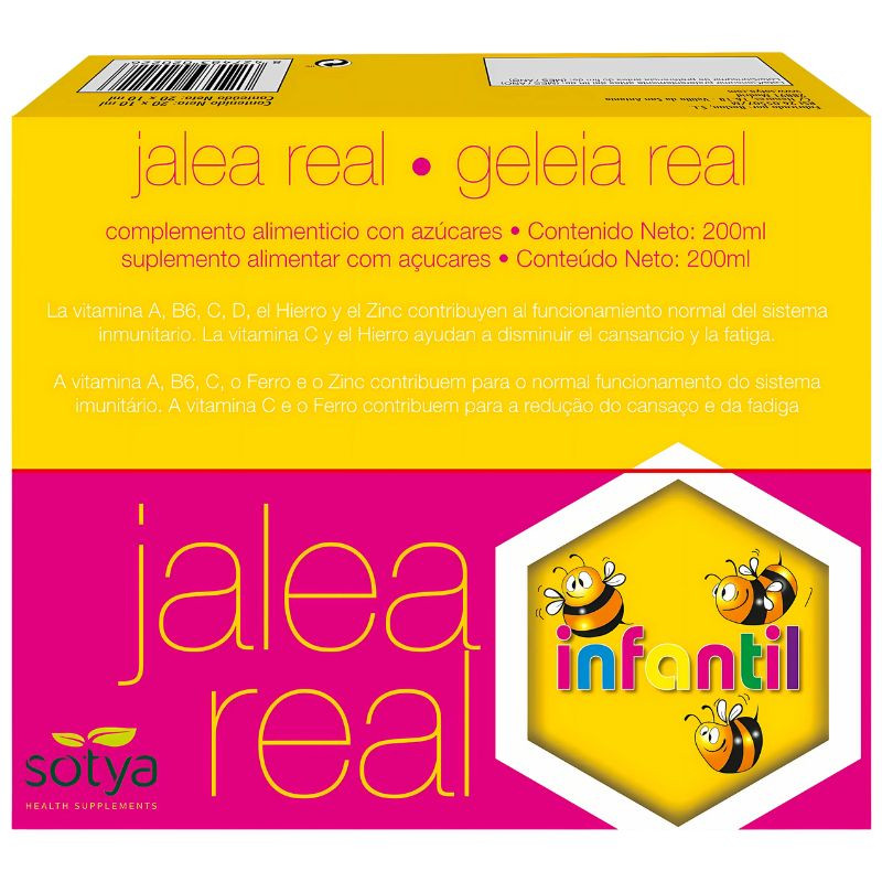 JALEA REAL INFANTIL 20 VIALES SOTYA