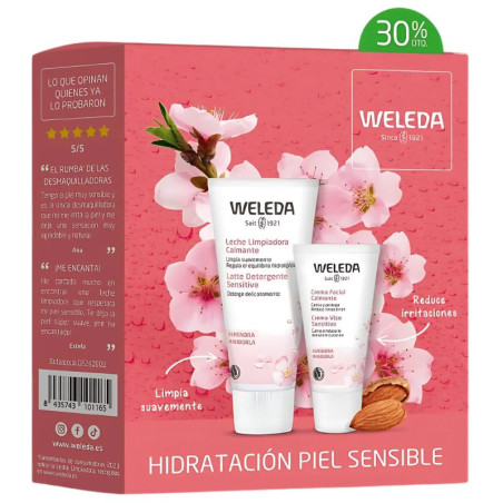 COFRE PIEL SENSIBLE LECHE Y CREMA WELEDA