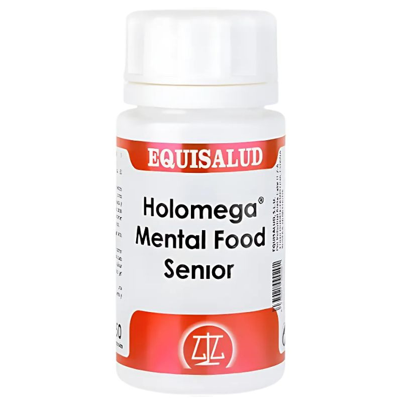 HOLOMEGA MENTAL FOOD SENIOR 50 CÁPSULAS EQUISALUD