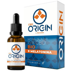 NATURAL OIL BLEND 15% CBD + MELATONINA BIO 10ML SORIA NATURAL