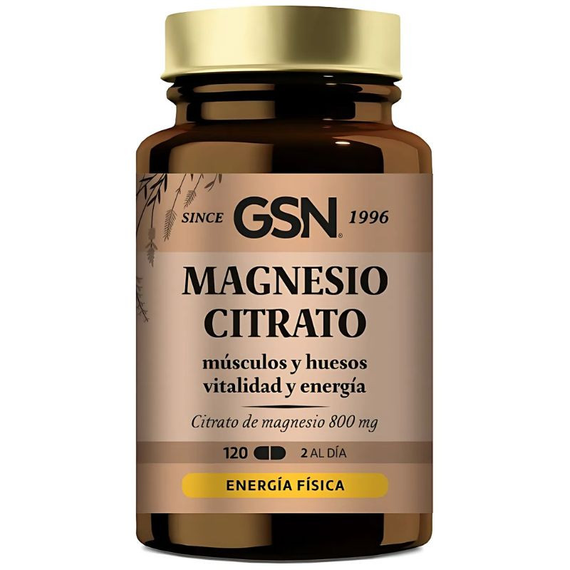 MAGNESIO GSN 400 CITRATO 120 COMPRIMIDOS G.S.N.