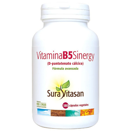 VITAMINA B5 SINERGY 180 CÁPSULAS SURA VITASAN