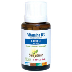 VITAMINA D3 4.000 UI 15ML SURA VITASAN