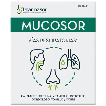 MUCOSOR 16 STICKS SORIA NATURAL