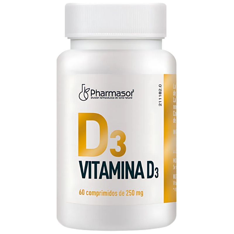 VITAMINA D3 60 COMPRIMIDOS SORIA NATURAL