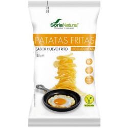 PATATAS FRITAS SABOR HUEVO 125GR BIO SORIA NATURAL ALIMENTACIÓN