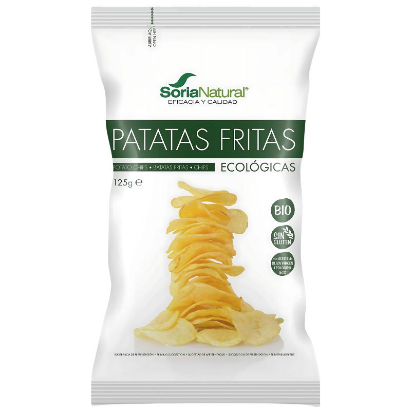 PATATAS FRITAS 125GR BIO SORIA NATURAL ALIMENTACIÓN