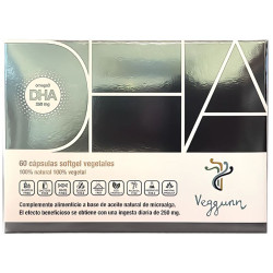 DHA OMEGA 3 60 CAPSULAS VEGGUNN