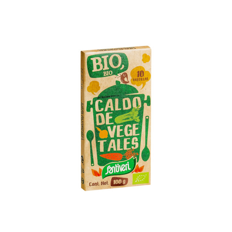 CALDO VEGETAL BIO 100Gr. SANTIVERI