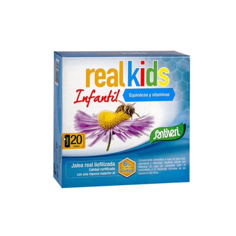 REALKIDS INFANTIL 20 VIALES SANTIVERI