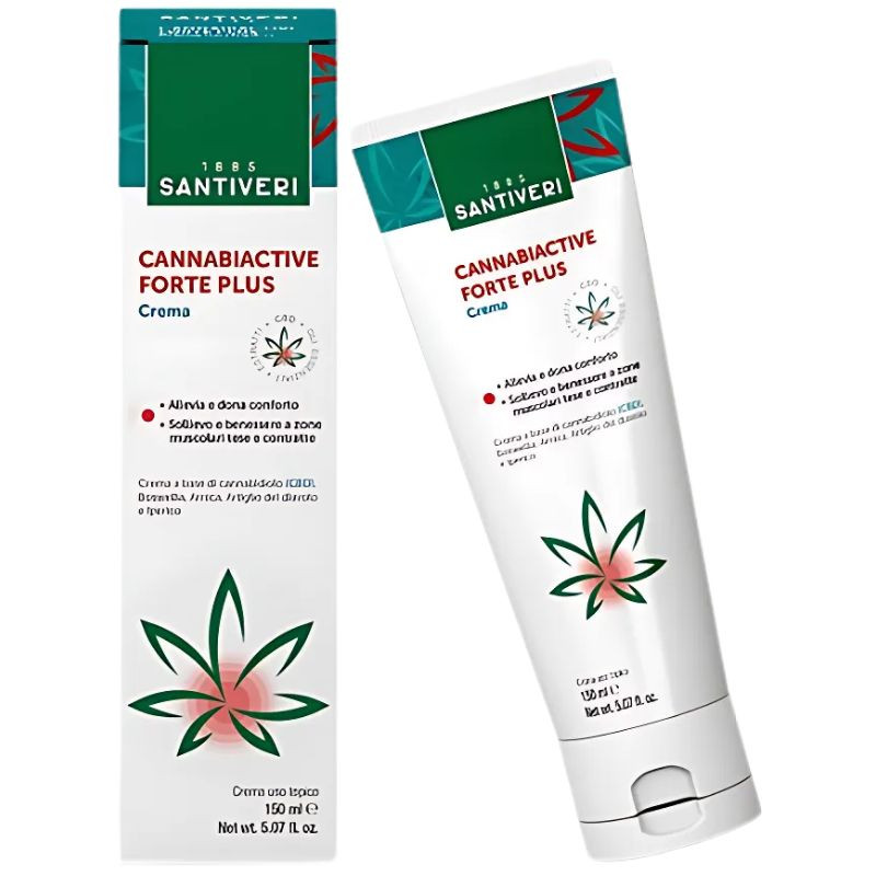CANNABIACTIVE FORTE PLUS CREMA 150ML SANTIVERI