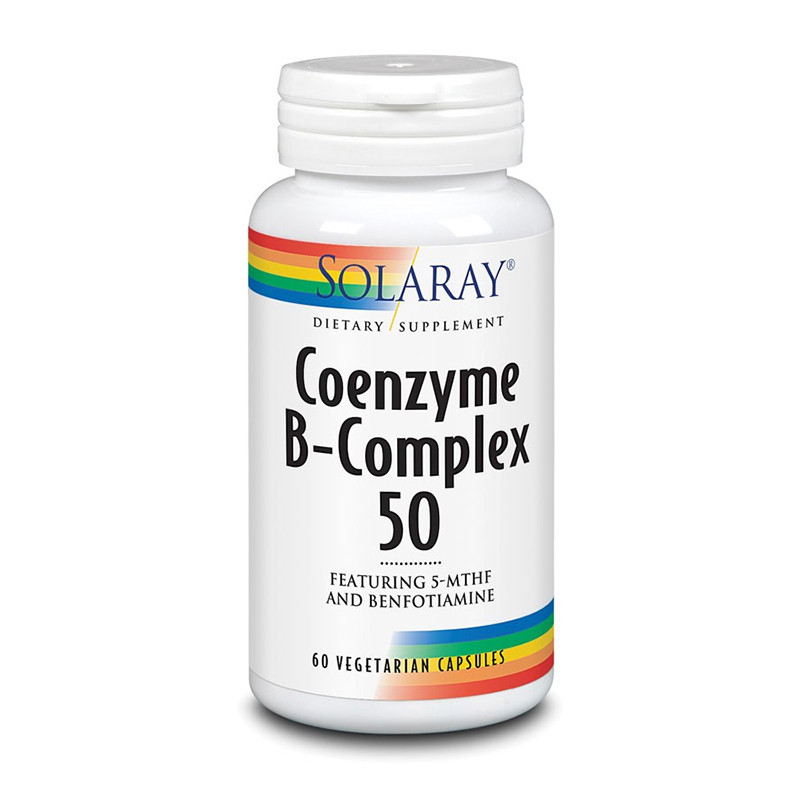 COENZYME B COMPLEX 50 - 60 CAPSULAS VEGETALES SOLARAY