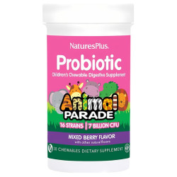ANIMAL PARADE PROBIOTIC 30 COMPRIMIDOS MASTICABLES NATURES PLUS