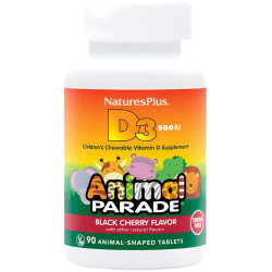 ANIMAL PARADE VIT. D3 90 COMPRIMIDOS MASTICABLES NATURES PLUS