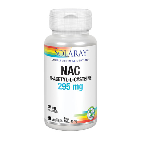 NAC 60 CAPSULAS VEGETALES SOLARAY