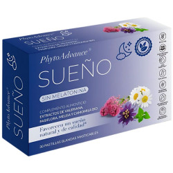 SUEÑO 30 PASTILLAS BLANDAS MASTICABLES PHYTOADVANCE