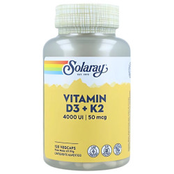 BIG D3 Y K2 120 CAPSULAS SOLARAY