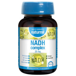 NADH COMPLEX 20MG 30 CÁPSULAS VEGETALES NATURMIL