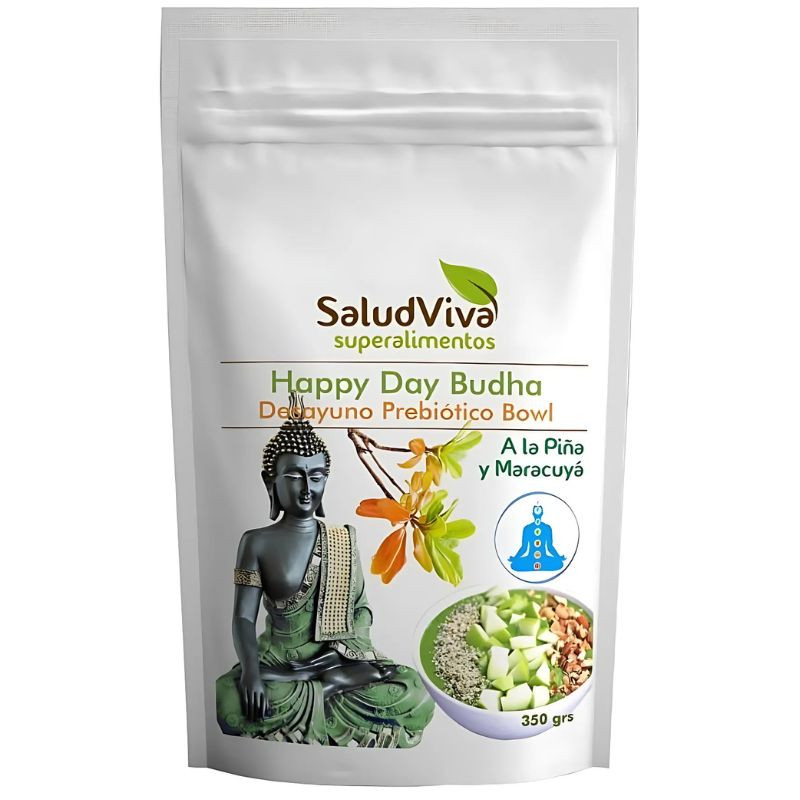 HAPPY DAY BUDHA A LA PIÑA Y MARACUYA 350G SALUD VIVA