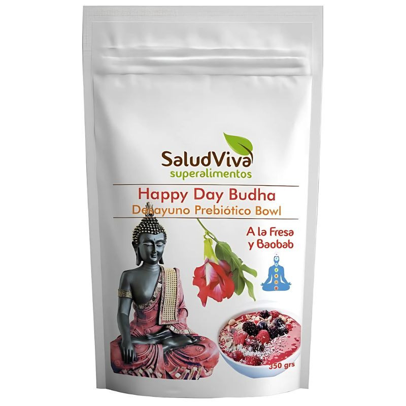 HAPPY DAY BUDHA CON FRESA Y BAOBAB 350G SALUD VIVA