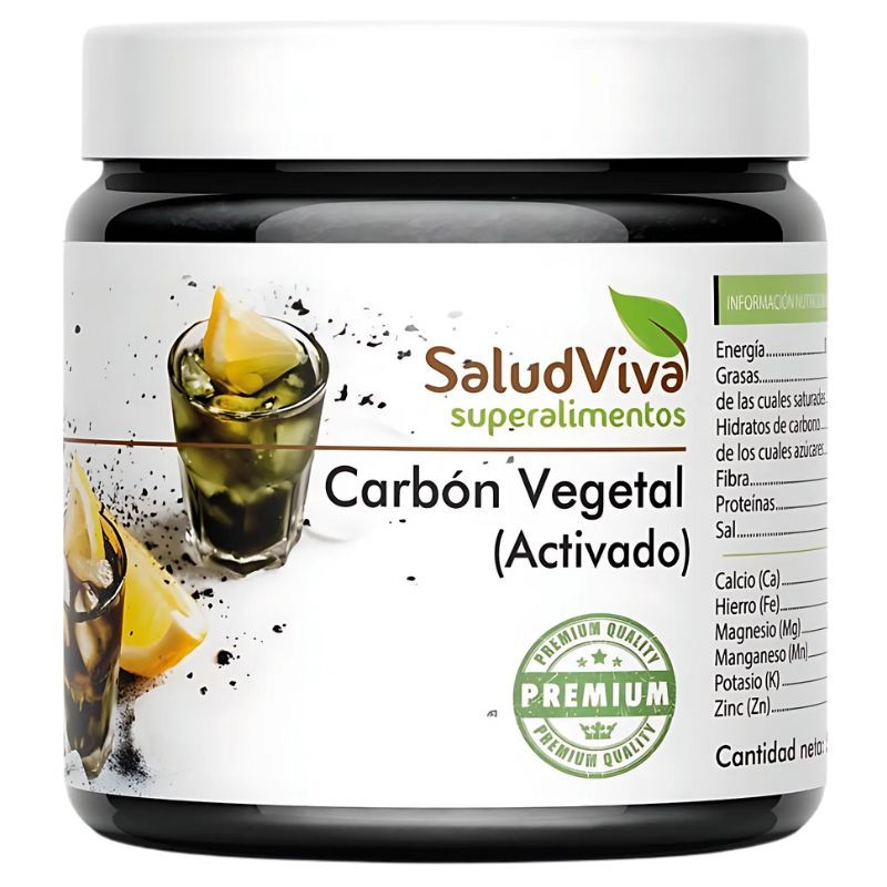 CARBON VEGETAL ACTIVADO (COLORANTE) 50G SALUD VIVA