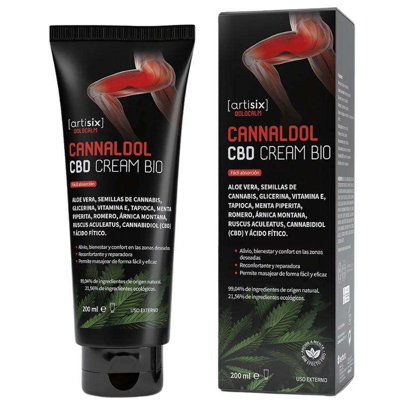 ARTISIX CANNALDOL CBD CREAM BIO 200ML HERBORA