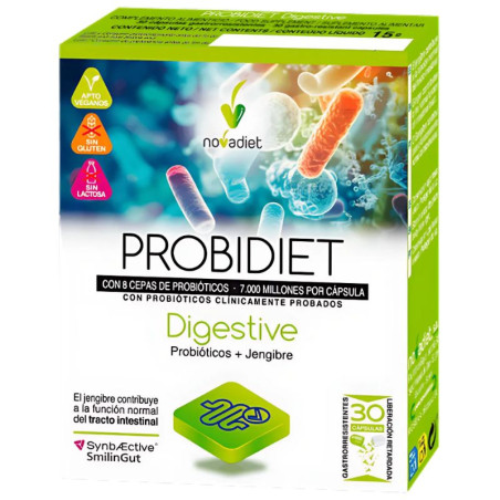 PROBIDIET DIGESTIVE 30 CÁPSULAS NOVA DIET